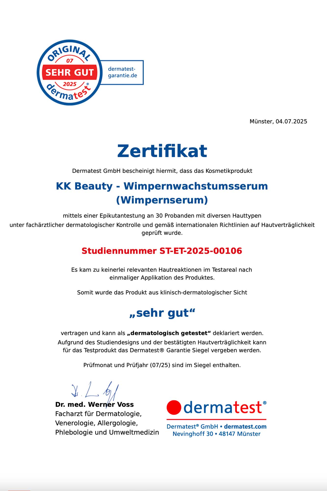 Wimpernserum